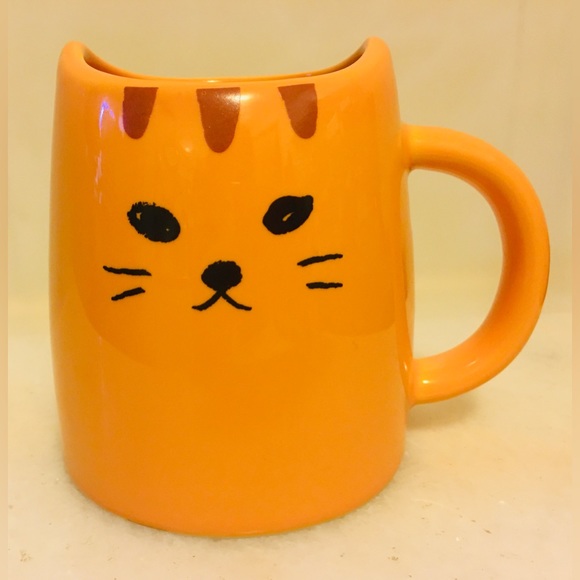 Japanese cat ceramic coffee mug - Picture 4 of 8